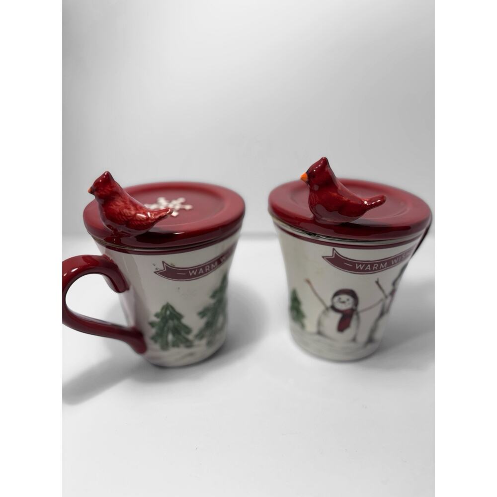 St. Nicholas Square® Yuletide Coaster Mug - Set Of 2